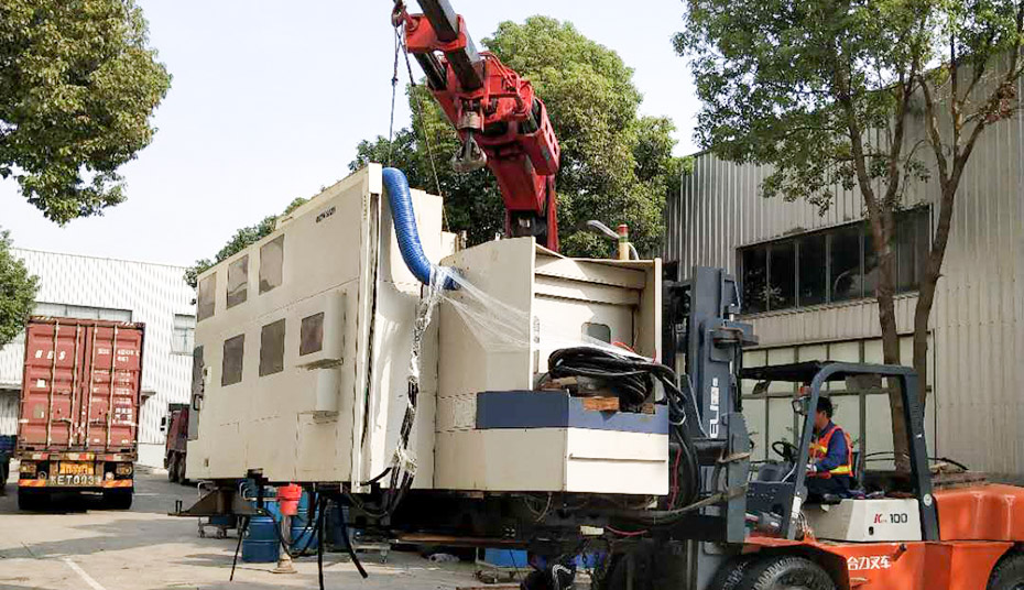 大衆汽車大型加工中心搬遷