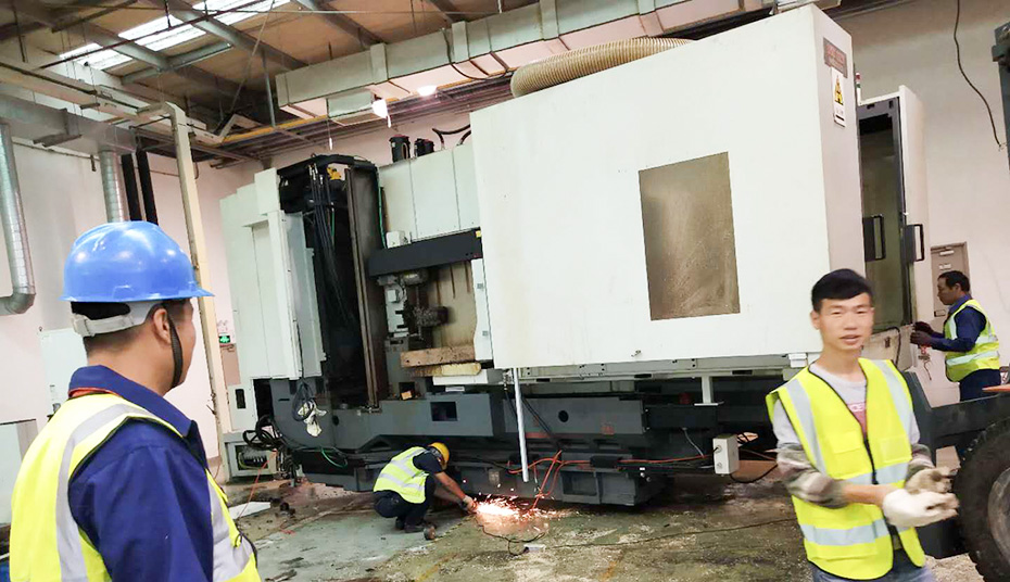 大衆汽車大型加工中心搬遷