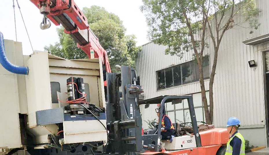 大衆汽車大型加工中心搬遷