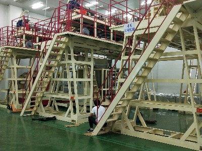 室内吹膜機拆裝搬運