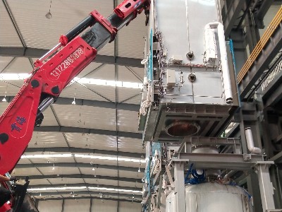 27噸醫療設備高空拆裝