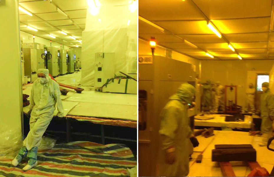 無塵車間設備搬運