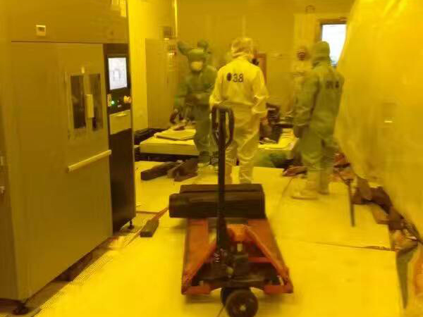 無塵車間設備搬運