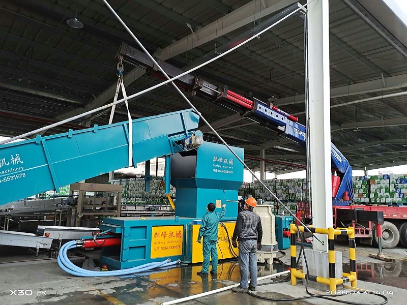 打包機整台設備組裝