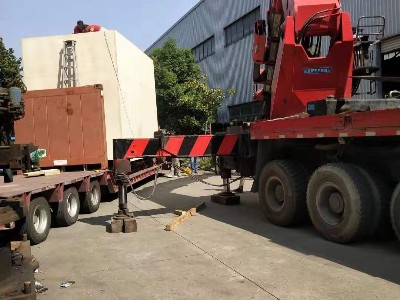 15噸設備打包裝車超低闆運輸